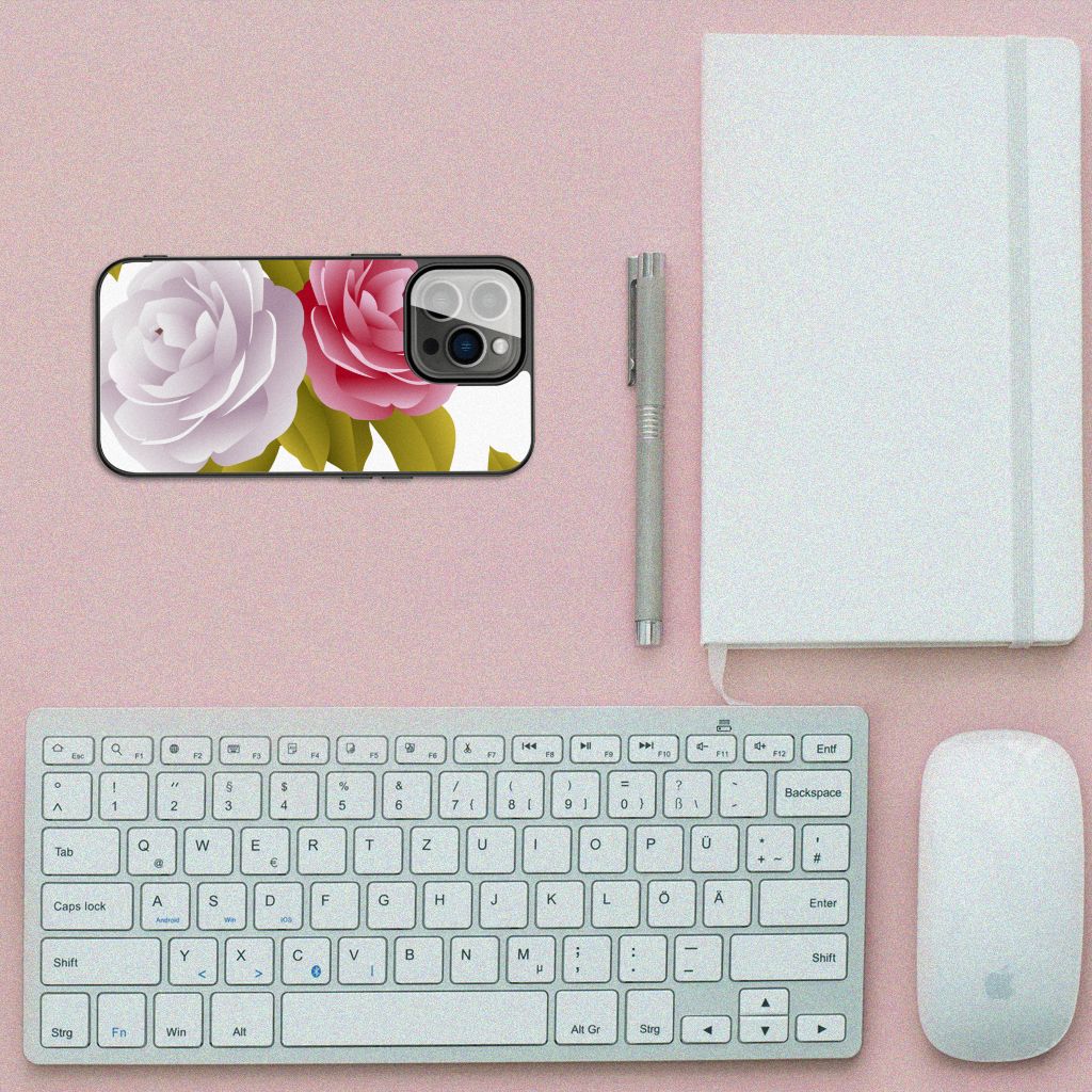 iPhone 13 Pro Bloemen Hoesje Roses B2C Telecom