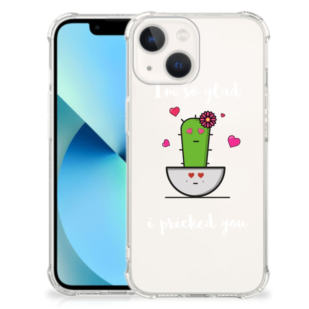 iPhone 13 mini Stevig Bumper Hoesje Cactus Glad