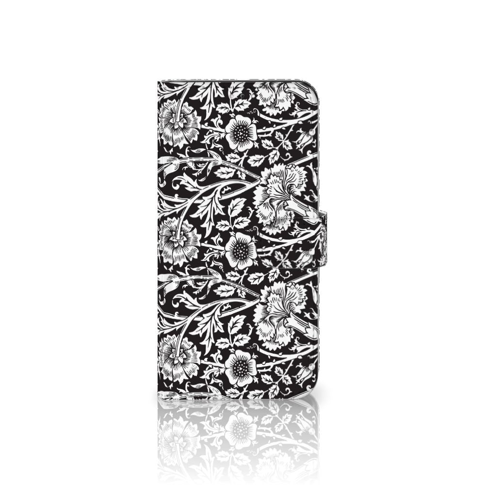 Samsung Galaxy A33 5G Hoesje Black Flowers