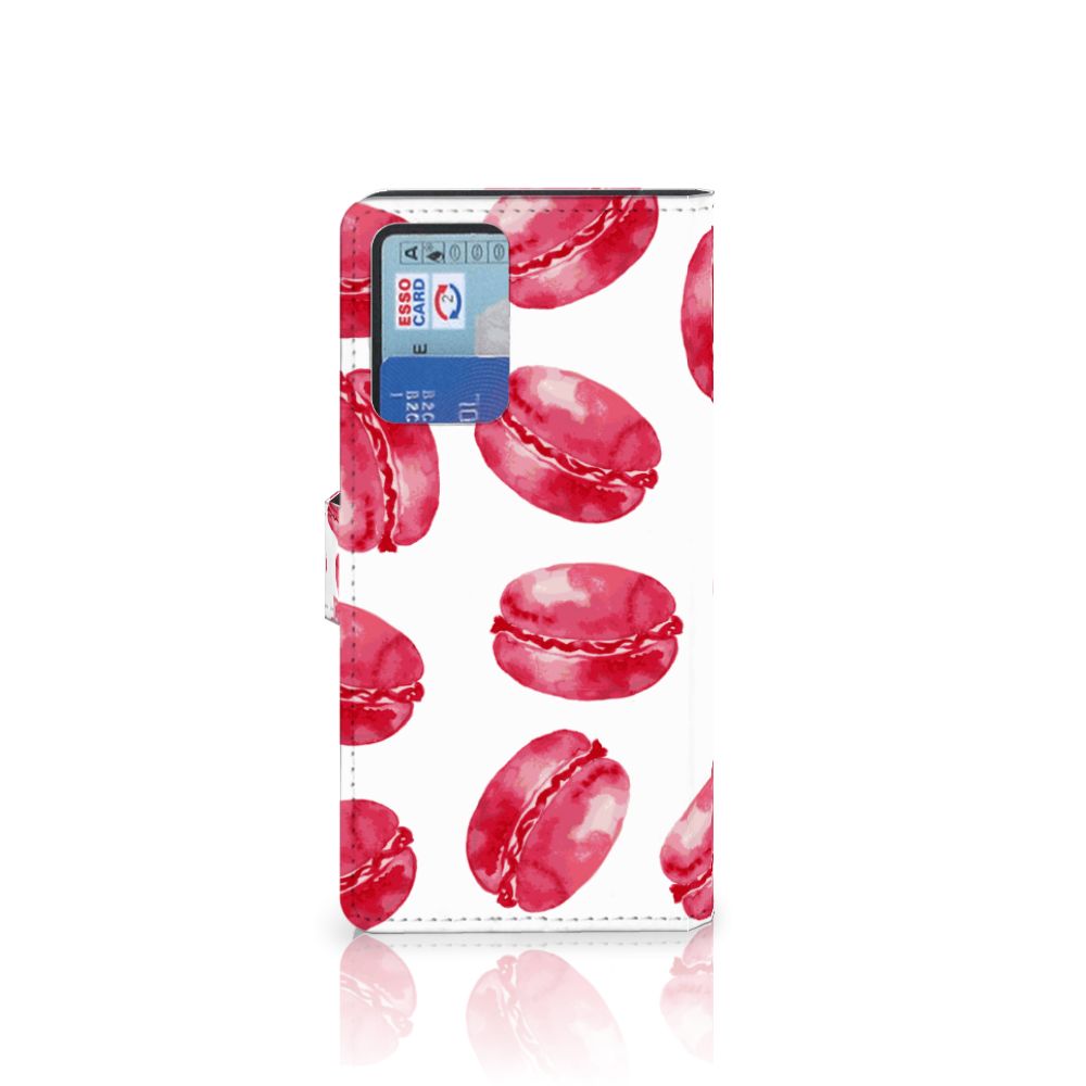 Xiaomi Redmi Note 10 Pro Book Cover Pink Macarons