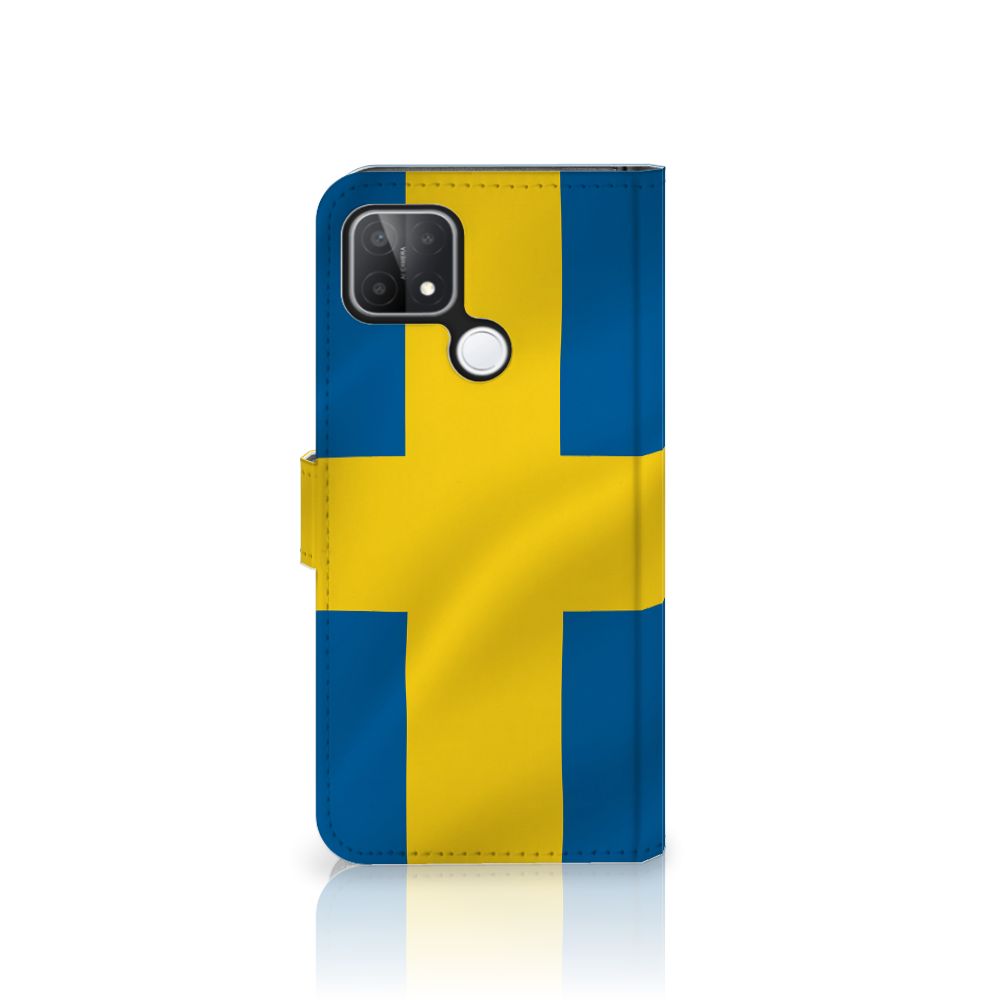 OPPO A15 Bookstyle Case Zweden