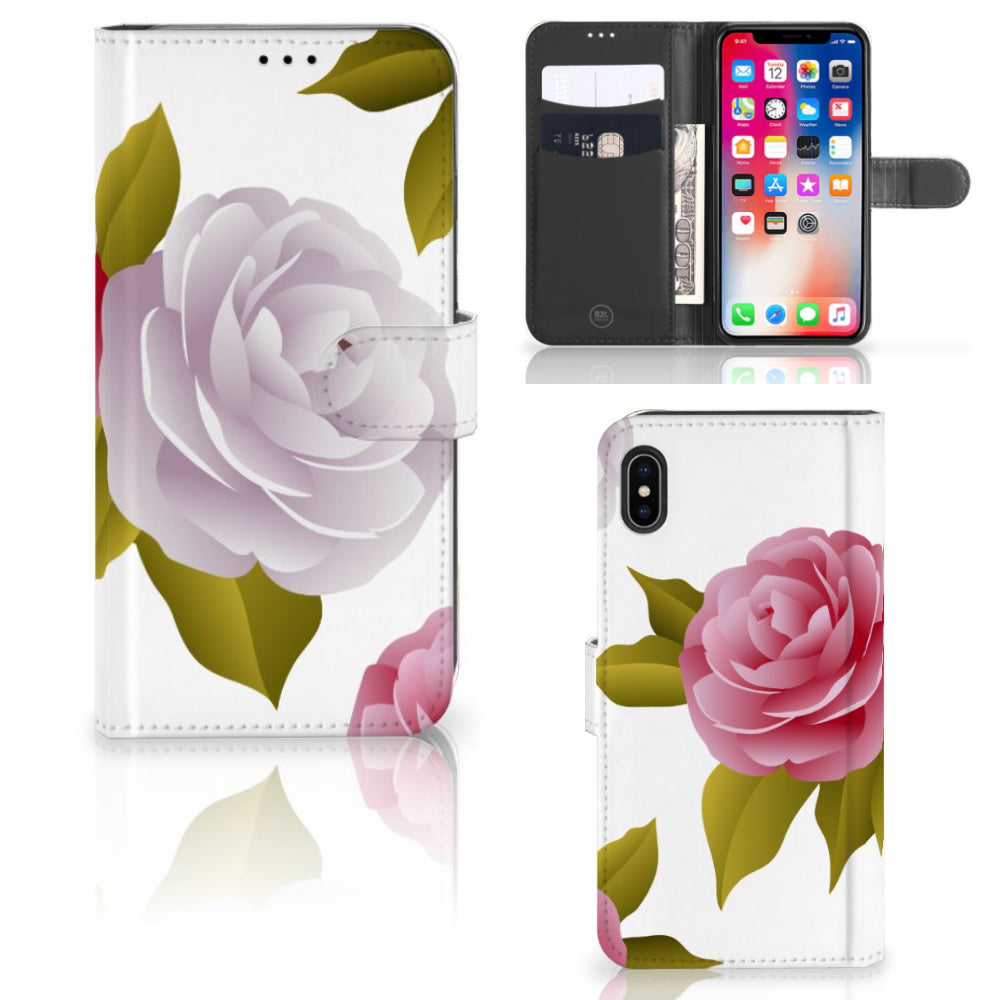 Apple iPhone Xs Max Hoesje Roses