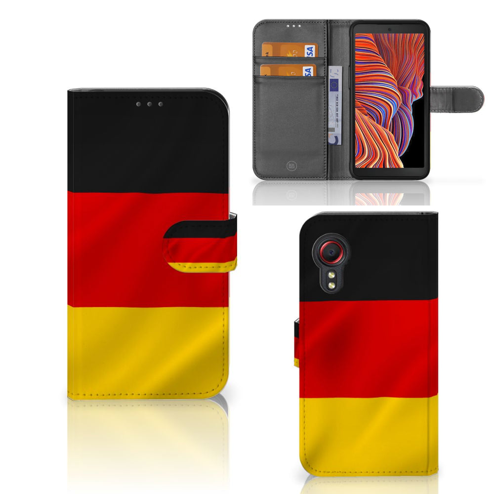 Samsung Galaxy Xcover 5 Bookstyle Case Duitsland