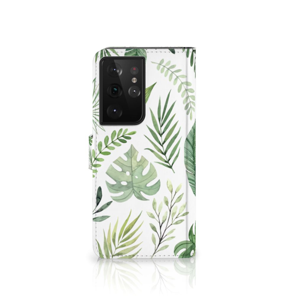Samsung Galaxy S21 Ultra Hoesje Leaves