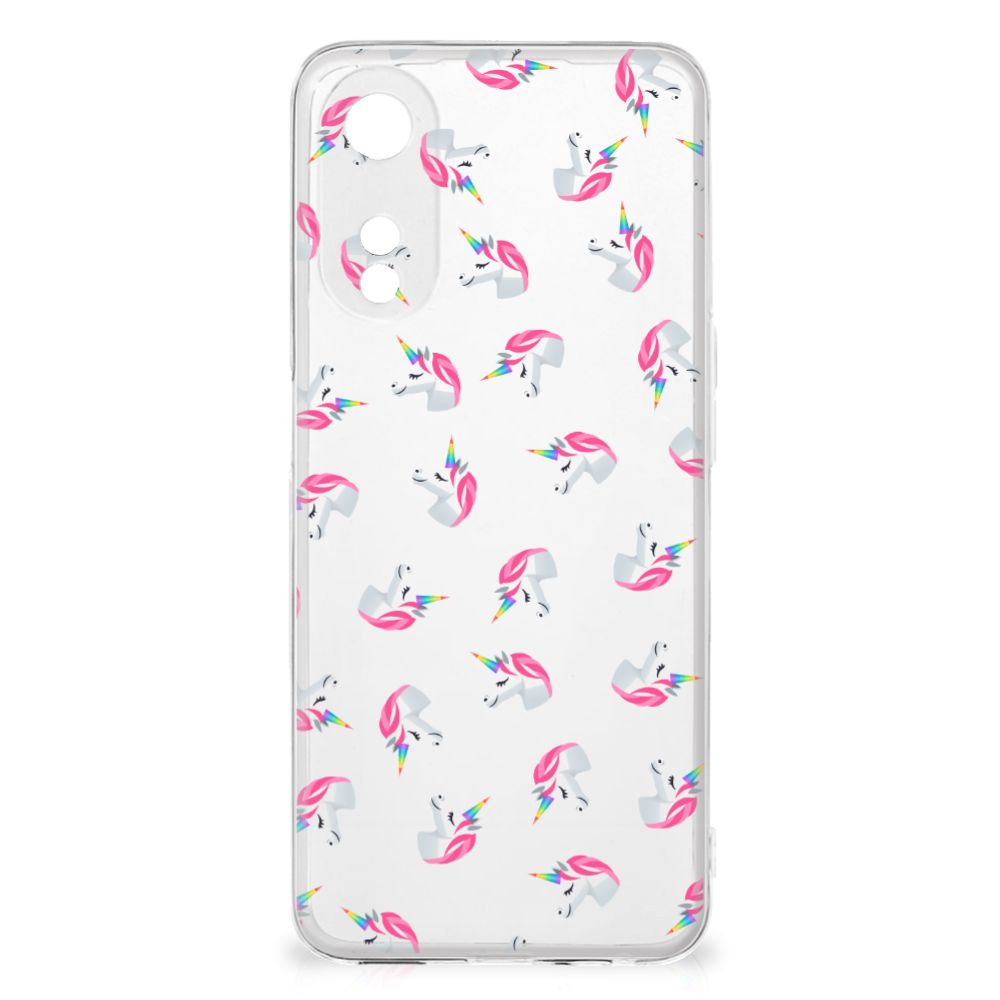 TPU bumper voor OPPO A78 5G | A58 5G Unicorns