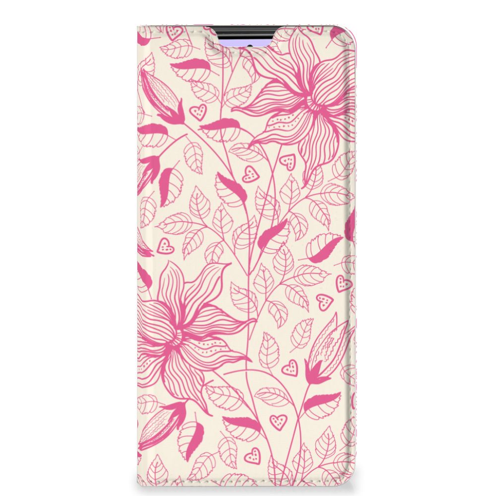 Xiaomi Redmi Note 10 Pro Smart Cover Pink Flowers - B2C Telecom