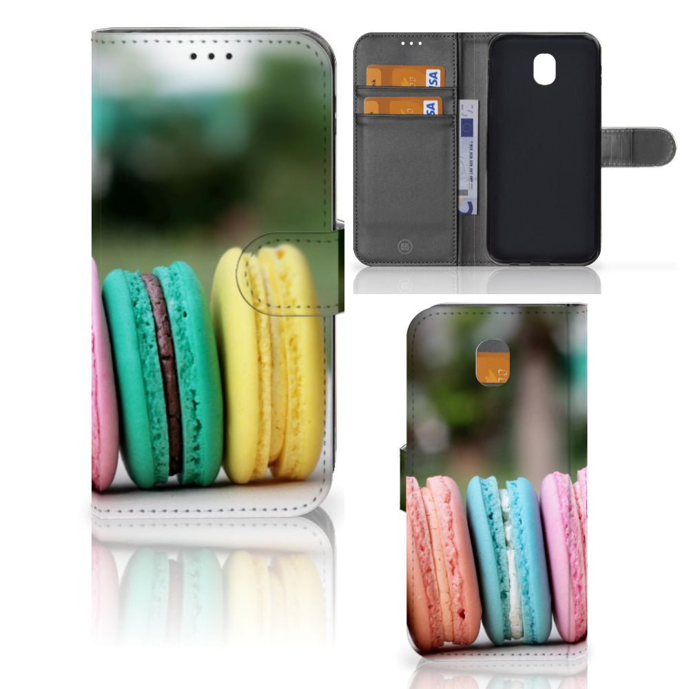 Samsung Galaxy J5 2017 Book Cover Macarons