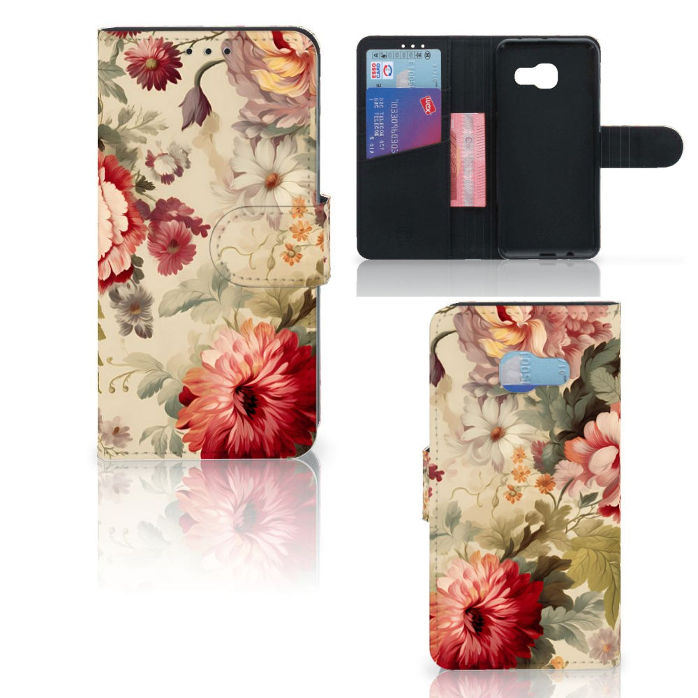 Hoesje voor Samsung Galaxy A3 2017 Bloemen