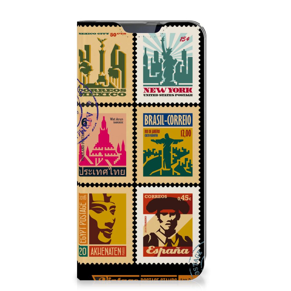 Samsung Galaxy A60 Book Cover Postzegels