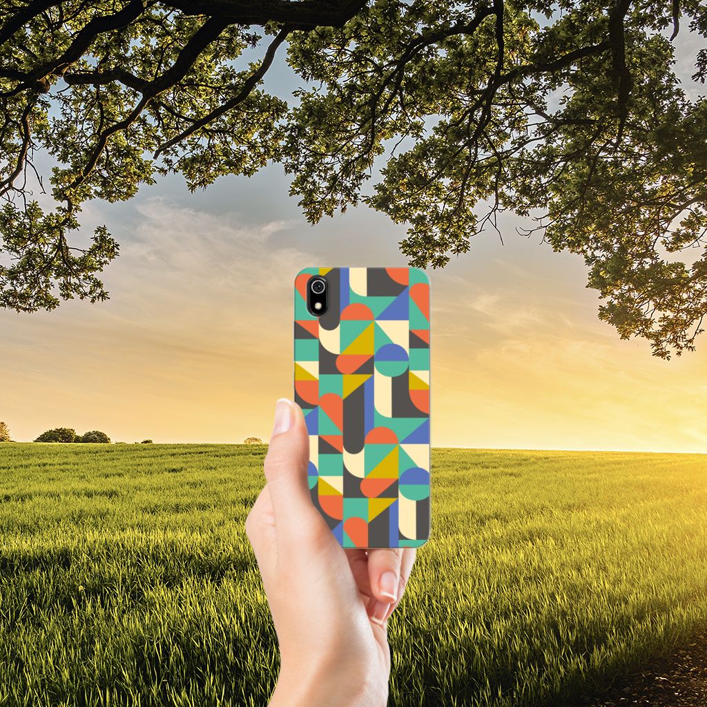 Xiaomi Redmi 7A TPU bumper Funky Retro