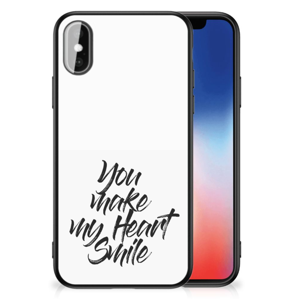 iPhone X | Xs Telefoon Hoesje met tekst Heart Smile