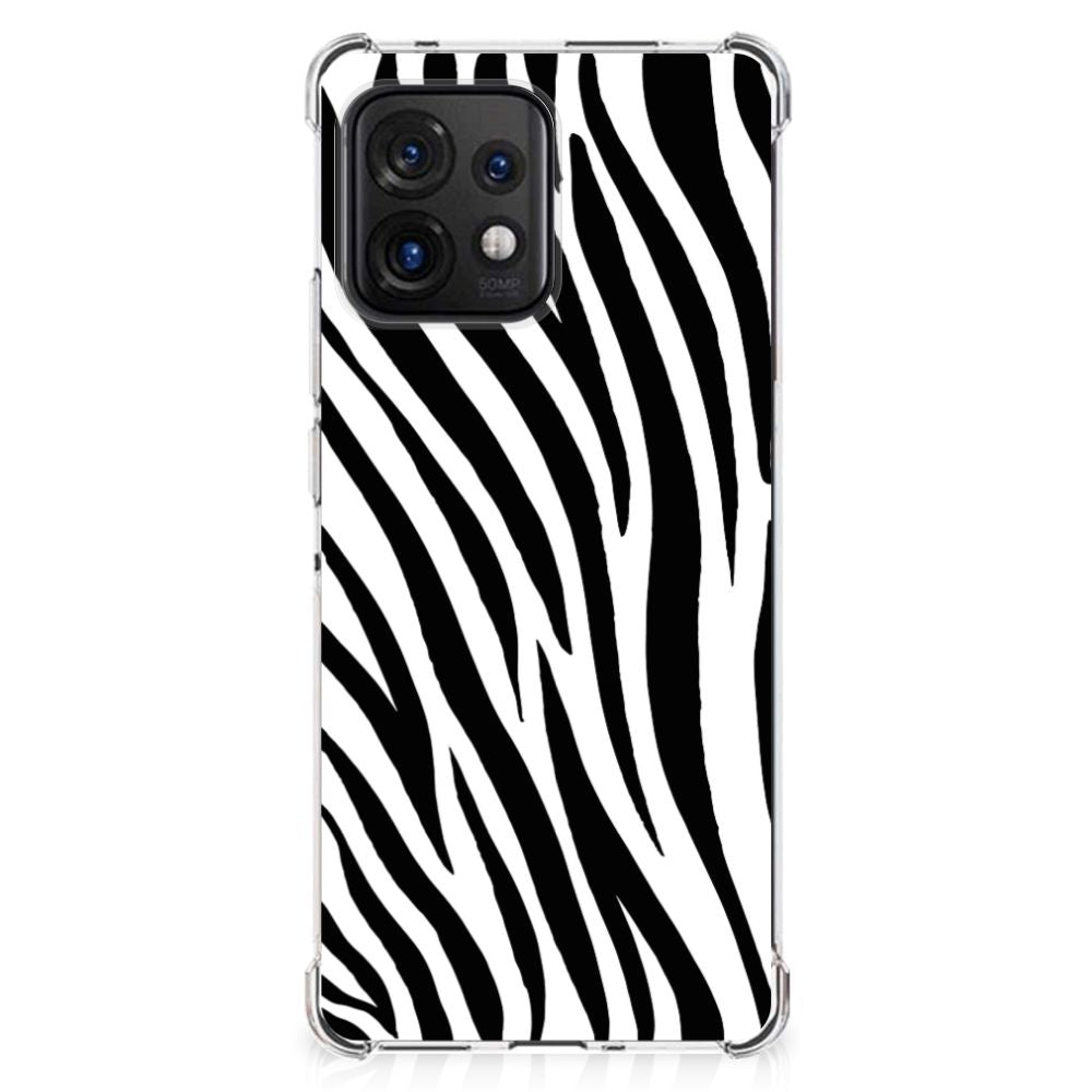 Motorola Edge 40 Pro Case Anti-shock Zebra