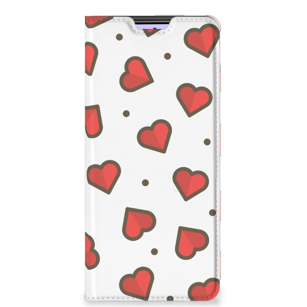 Xiaomi Redmi Note 10 Pro Hoesje met Magneet Hearts - B2C Telecom