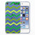 Apple iPod Touch 5 | 6 TPU bumper Zigzag Groen