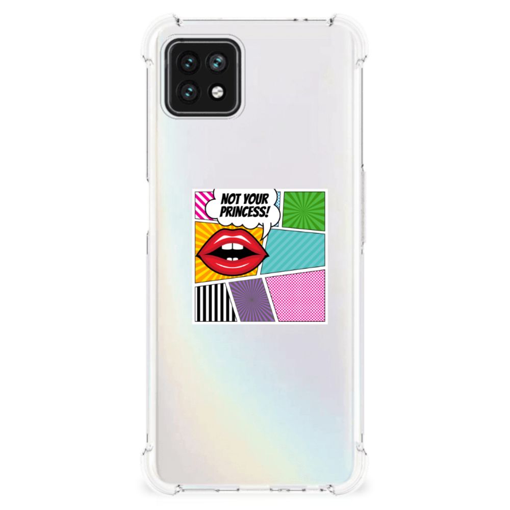 OPPO A53 5G | A73 5G Anti Shock Bumper Case Popart Princess