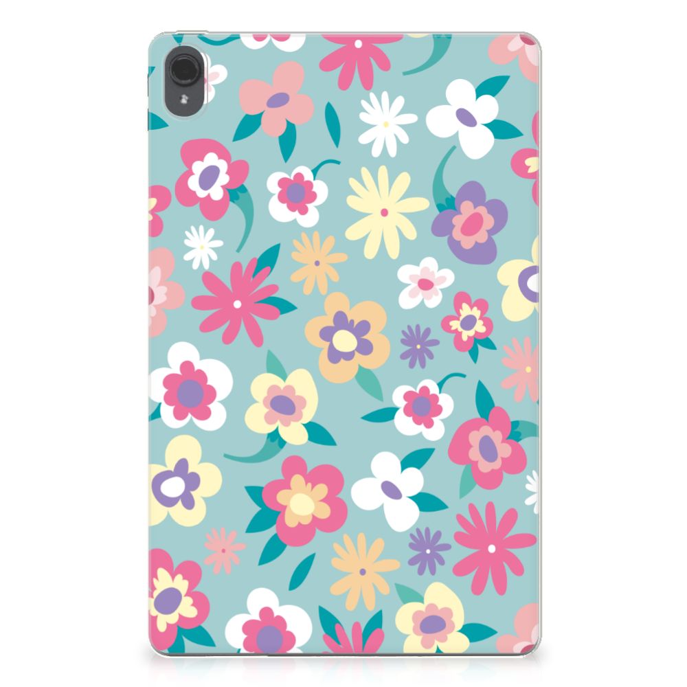 Lenovo Tab P11 | P11 Plus Siliconen Hoesje Flower Power - B2C Telecom