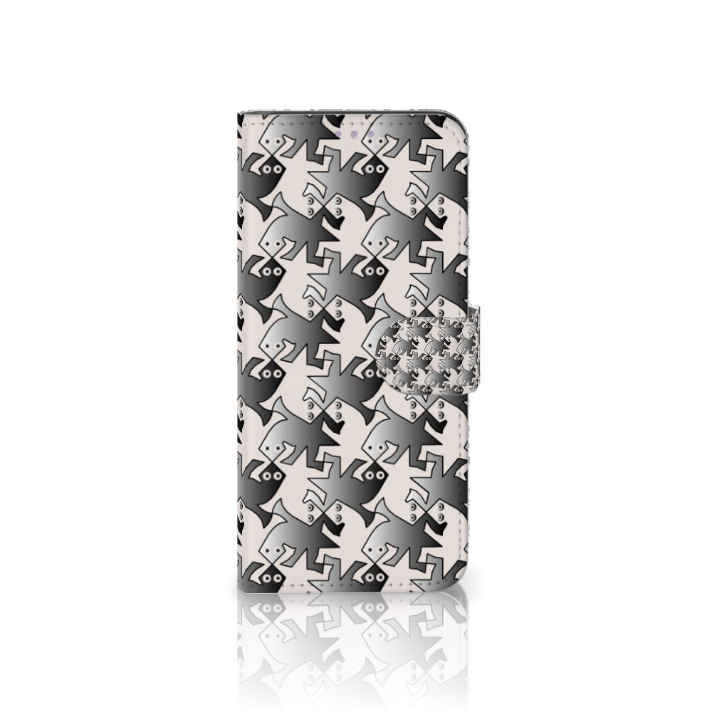 OnePlus Nord CE 5G Telefoonhoesje met Pasjes Salamander Grey