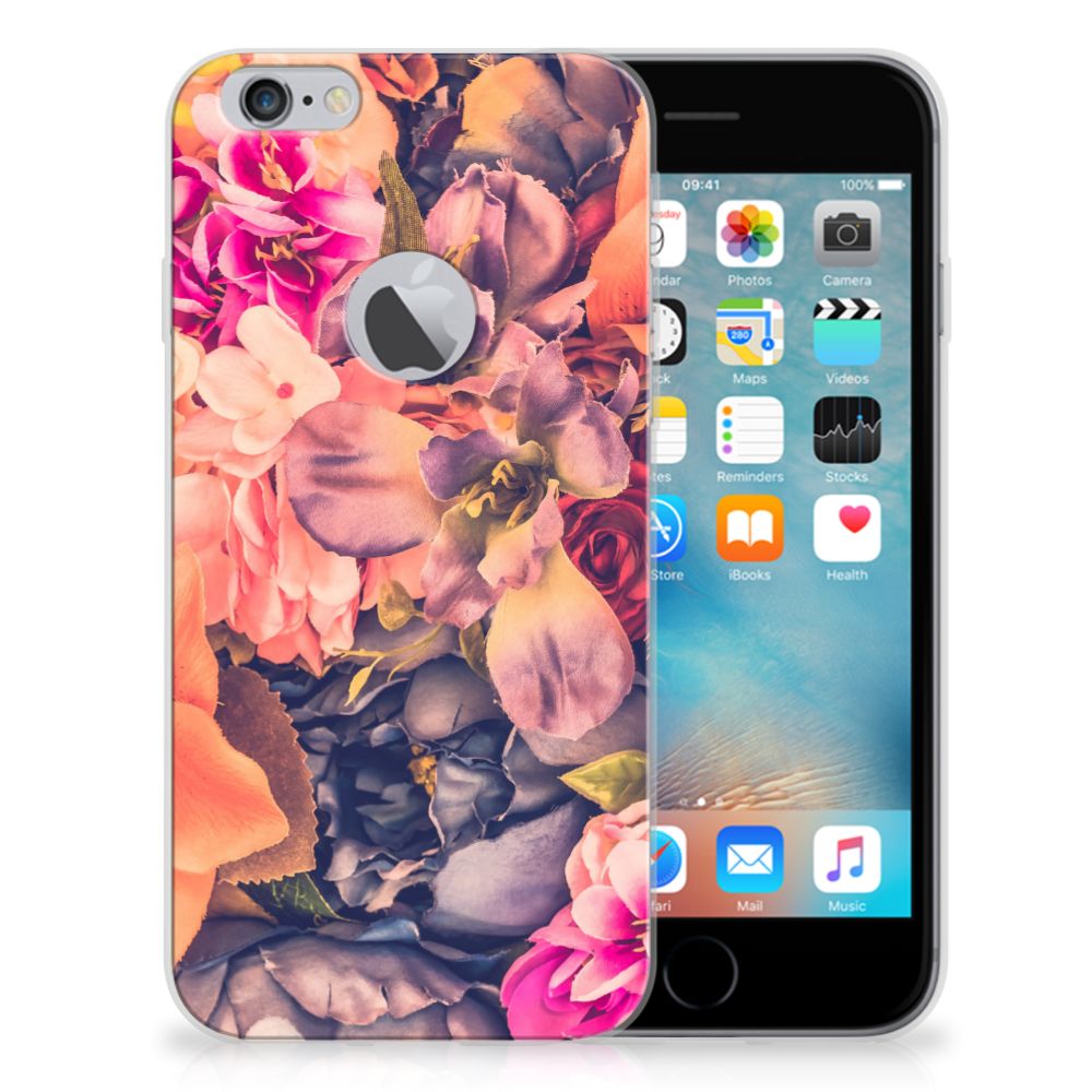 Apple iPhone 6 Plus | 6s Plus TPU Case Bosje Bloemen