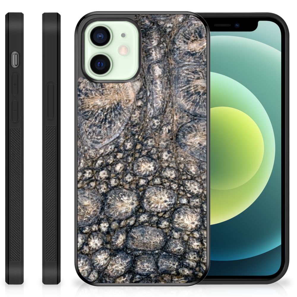 iPhone 12 Mini Back Cover Krokodillenprint B2C Telecom