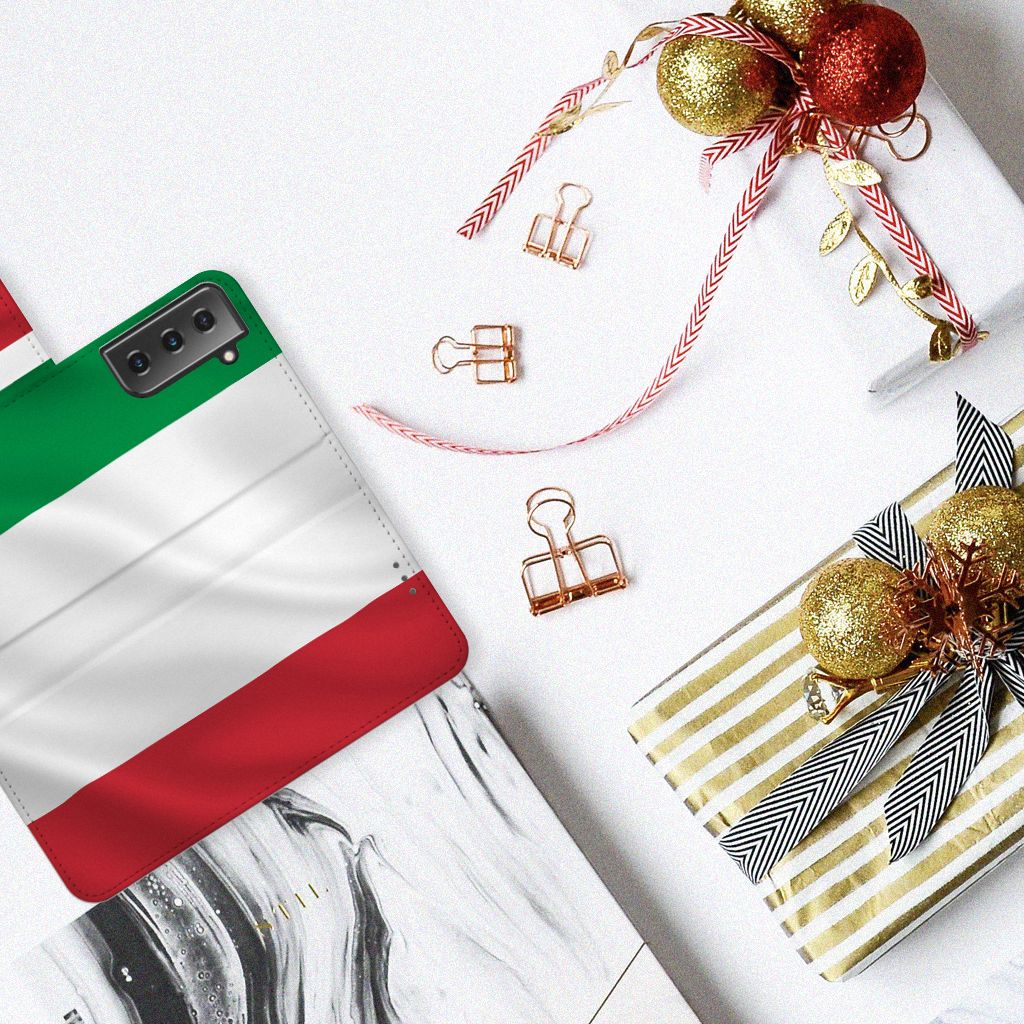 Samsung Galaxy S21 Plus Bookstyle Case Italië