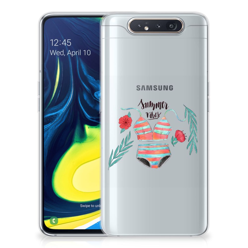 Samsung Galaxy A80 Telefoonhoesje met Naam Boho Summer