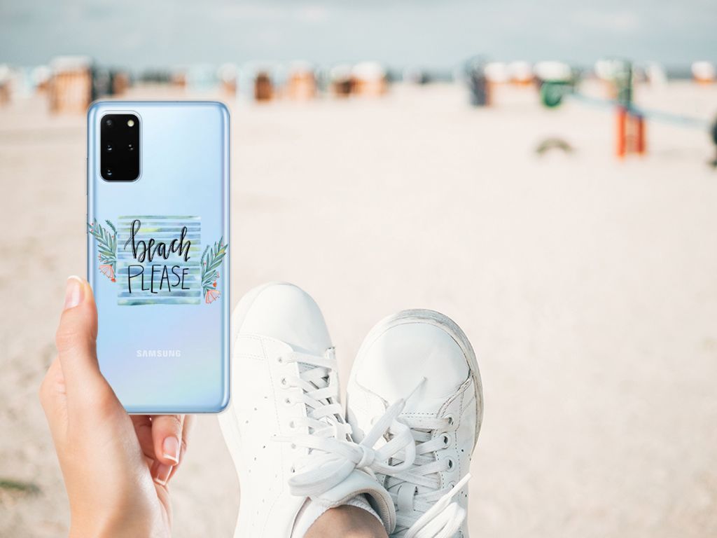 Samsung Galaxy S20 Plus Telefoonhoesje met Naam Boho Beach B2C Telecom