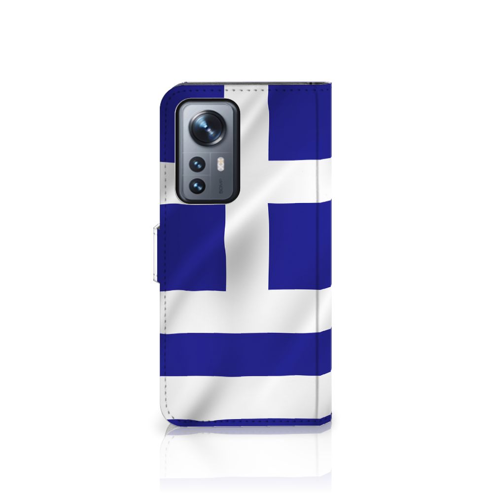 Xiaomi 12 Pro Bookstyle Case Griekenland