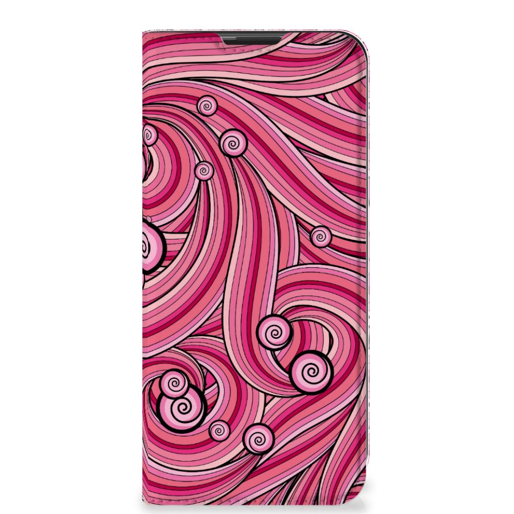 Motorola Moto G9 Play Bookcase Swirl Pink - B2C Telecom