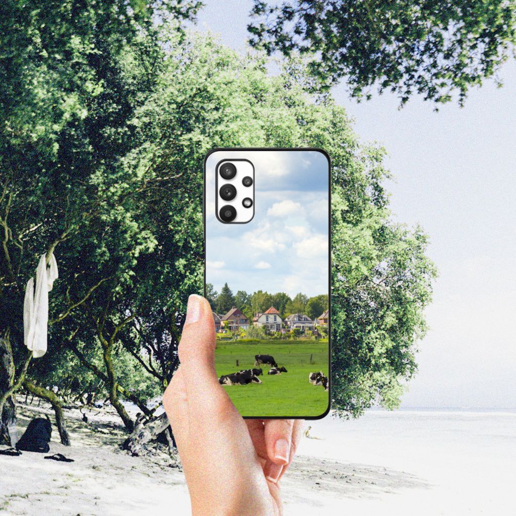 Samsung Galaxy A32 5G Dierenprint Telefoonhoesje Koeien B2C Telecom