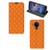 Nokia 5.4 Hoesje met Magneet Batik Oranje - B2C Telecom