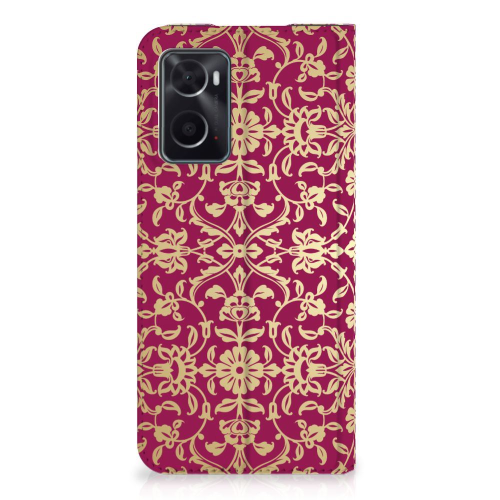 Telefoon Hoesje OPPO A96 | A76 Barok Pink - B2C Telecom
