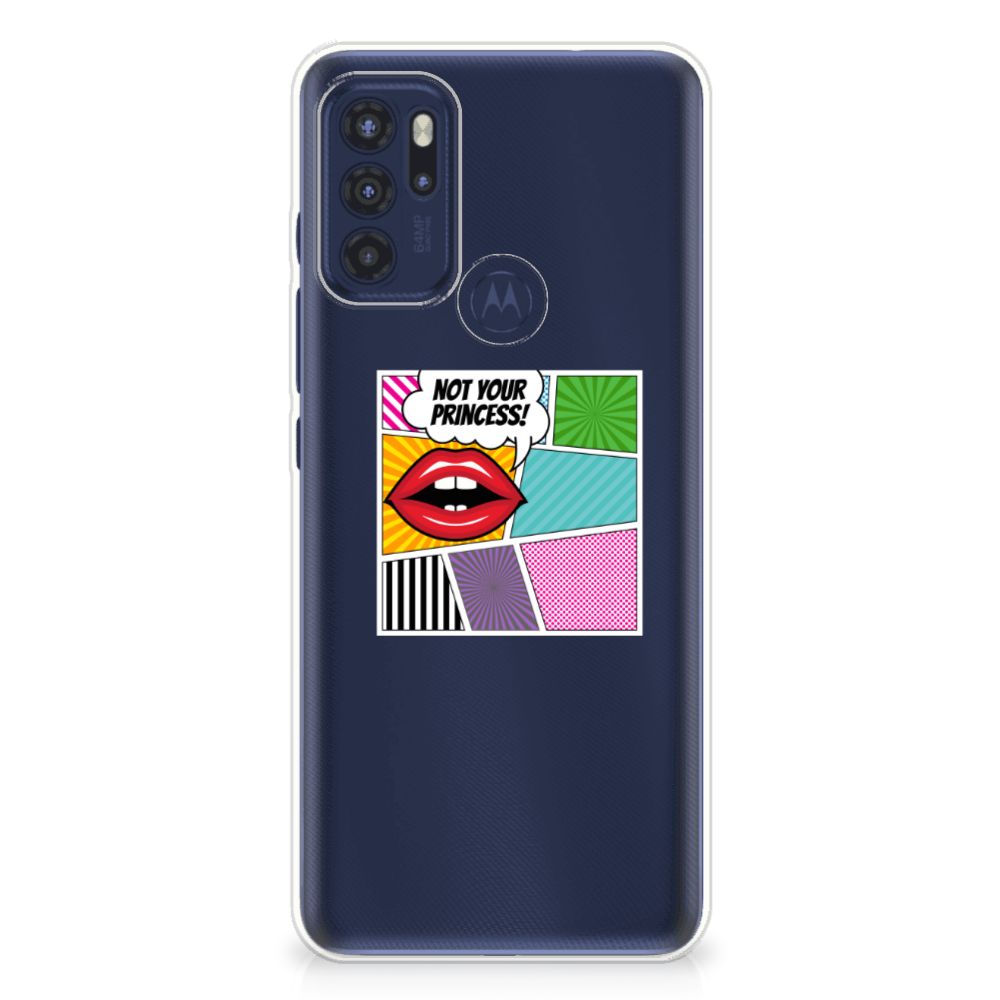 Motorola Moto G60s Silicone Back Cover Popart Princess B2C Telecom