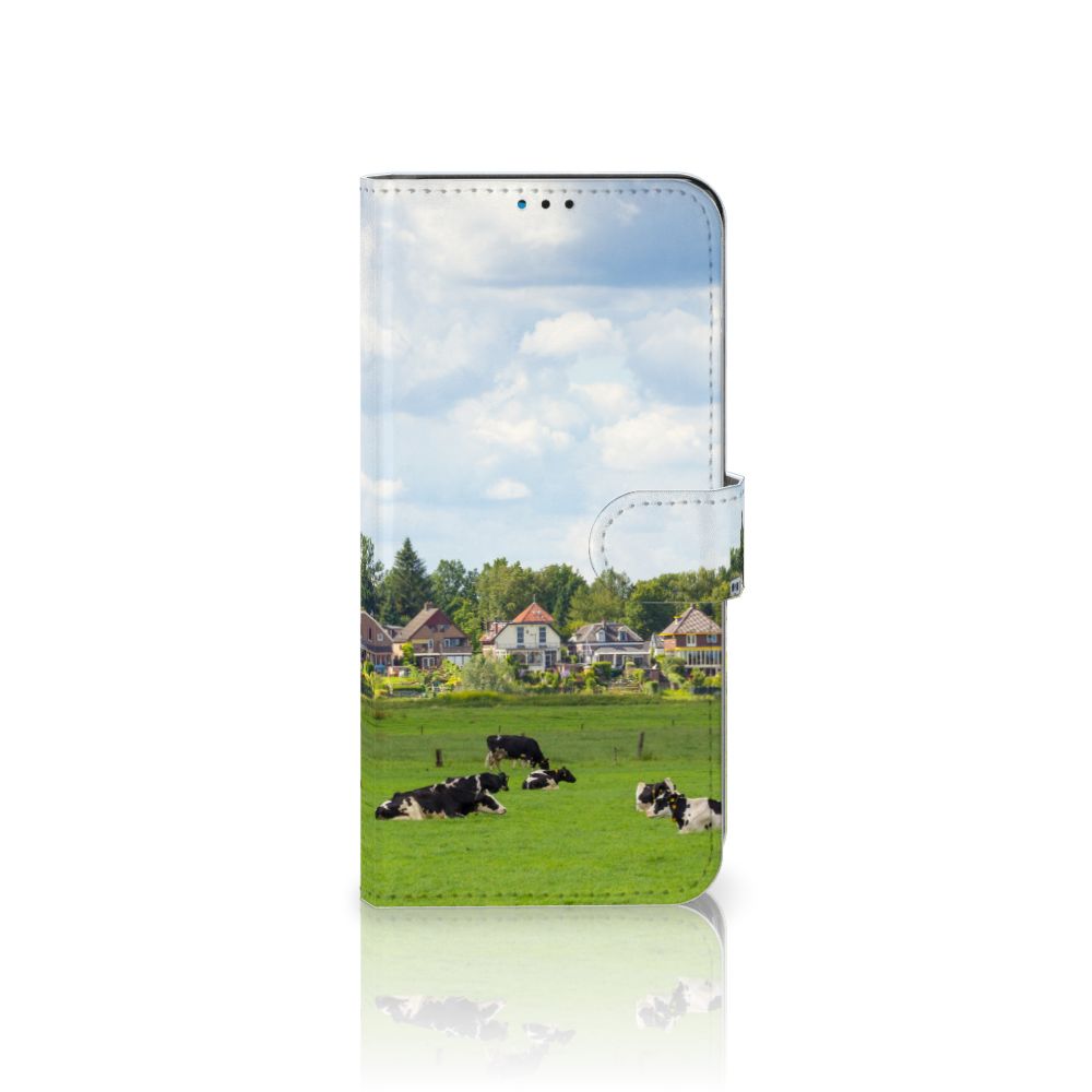 Motorola Moto G9 Play | E7 Plus Telefoonhoesje met Pasjes Koeien