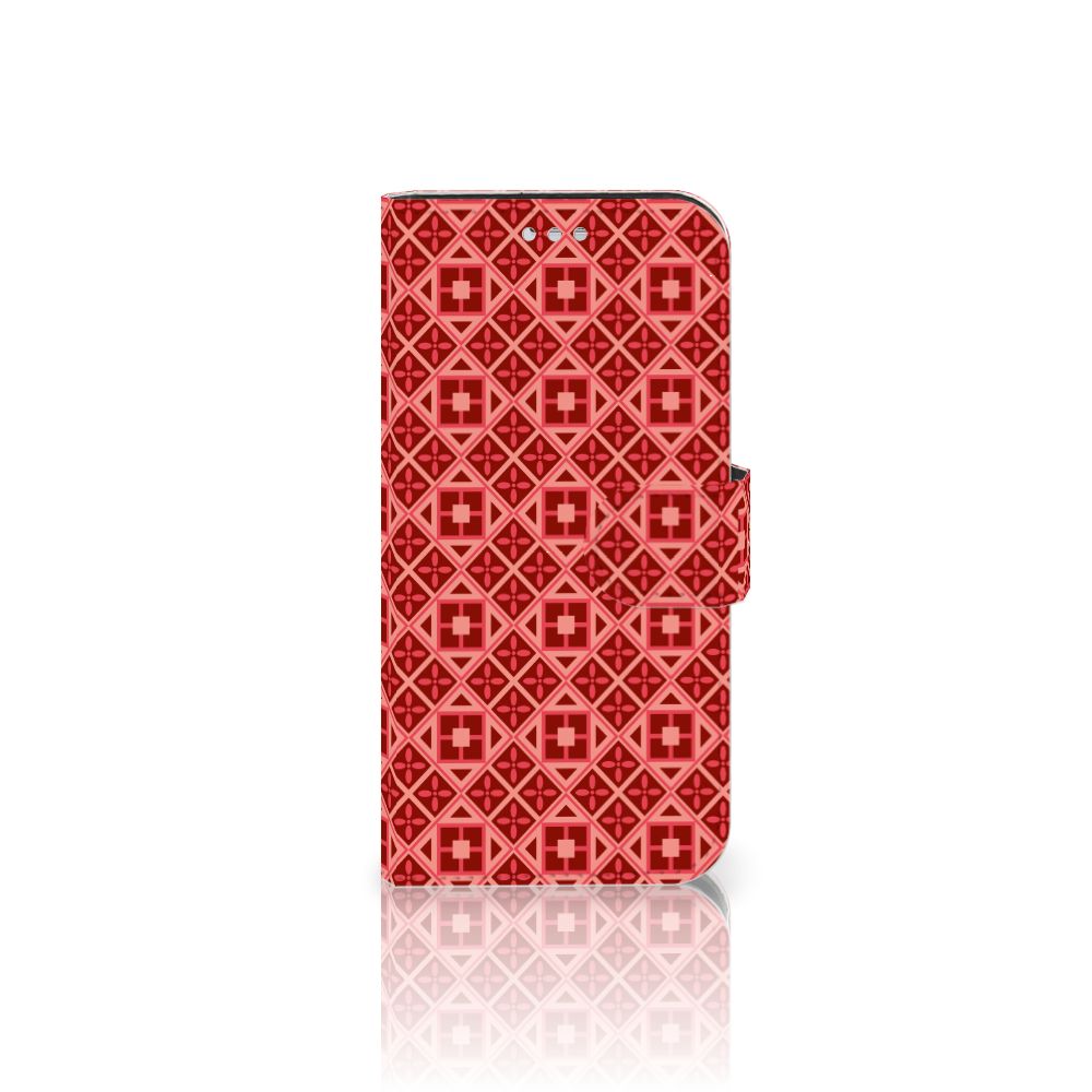 Samsung Galaxy S7 Telefoon Hoesje Batik Rood