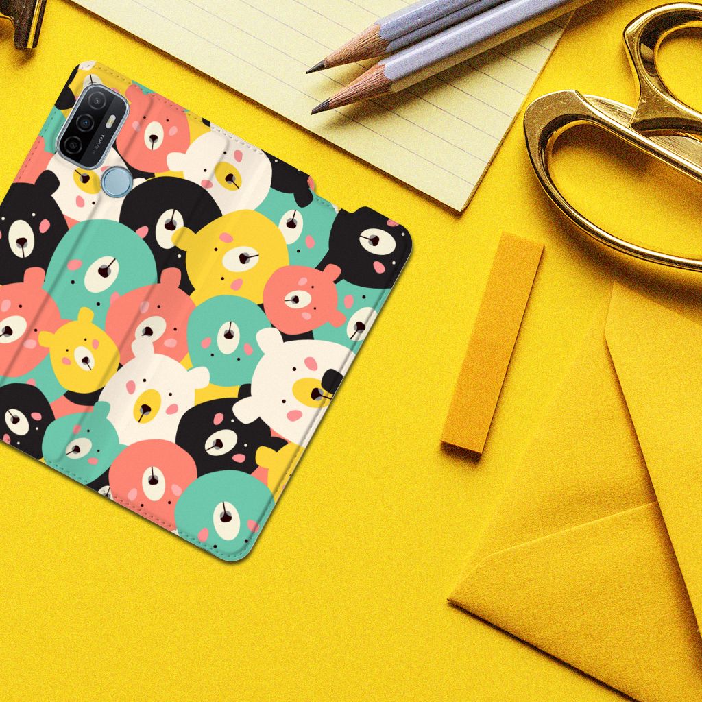 OPPO A53 | A53s Magnet Case Bears - B2C Telecom