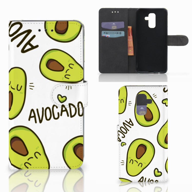 Samsung Galaxy A6 Plus 2018 Leuk Hoesje Avocado Singing