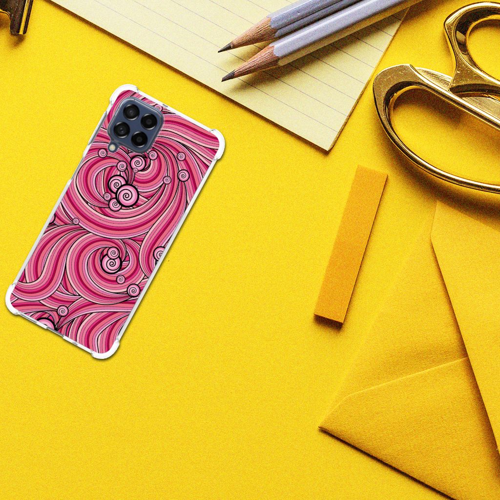 Samsung Galaxy M53 Back Cover Swirl Pink B2C Telecom