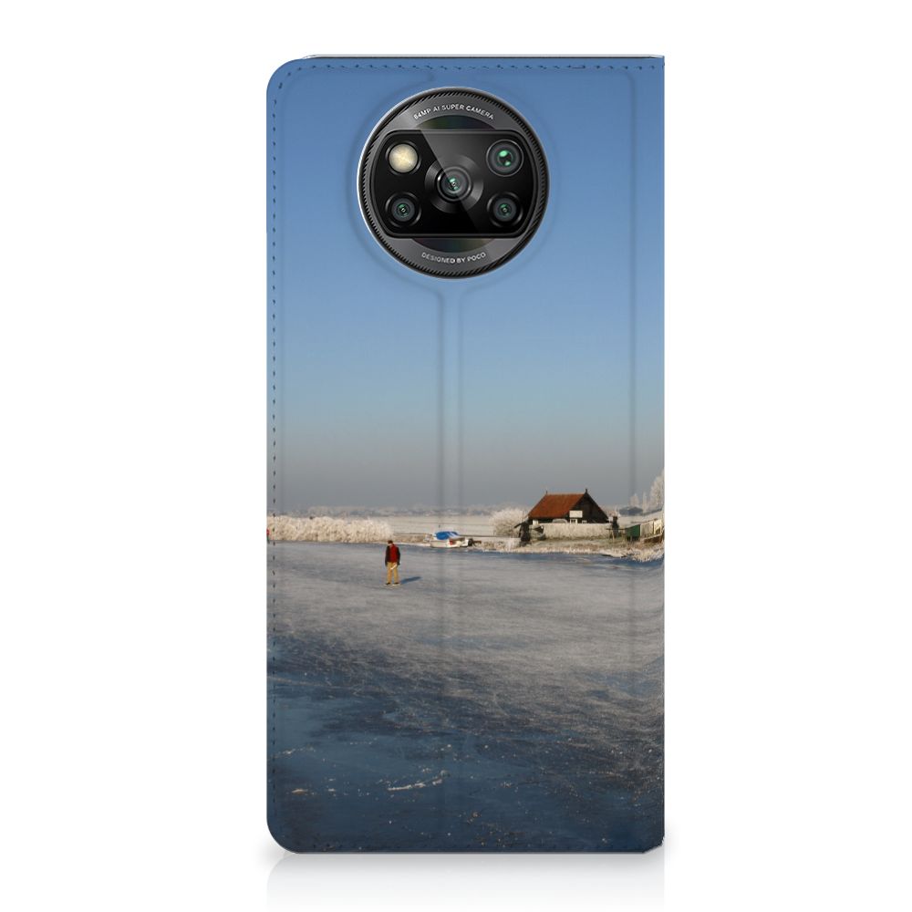 Xiaomi Poco X3 Pro | Poco X3 Book Cover Schaatsers - B2C Telecom