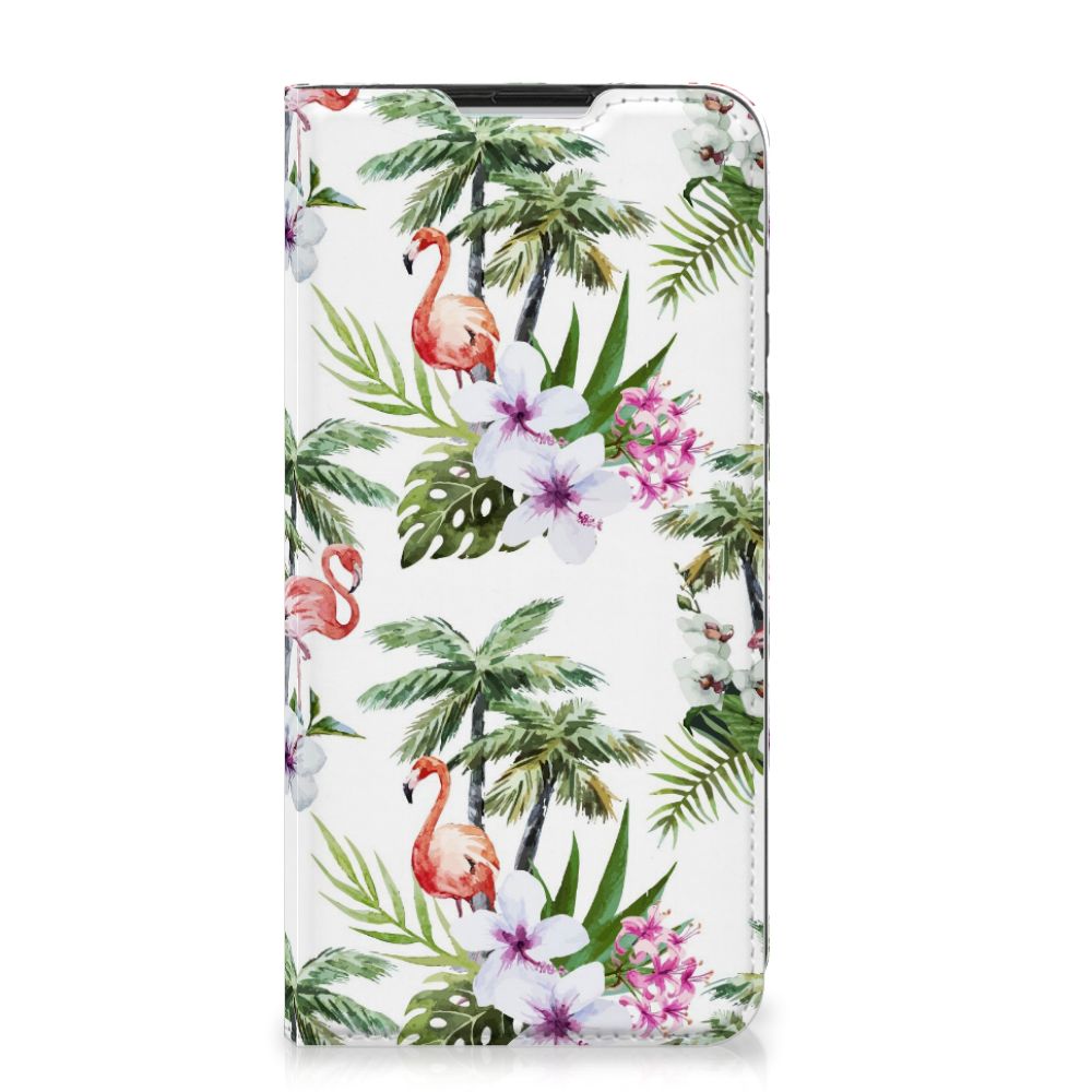 Motorola Moto G8 Power Hoesje maken Flamingo Palms - B2C Telecom