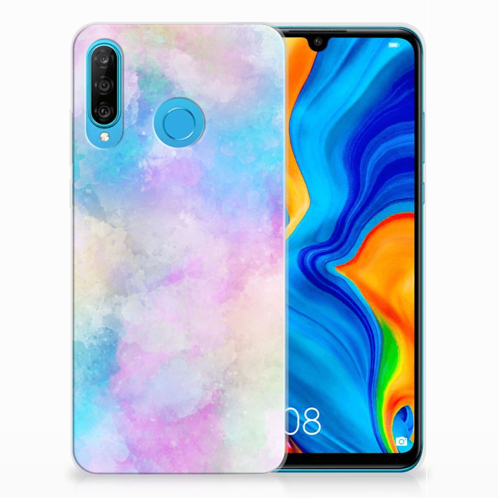 Hoesje maken Huawei P30 Lite Watercolor Light