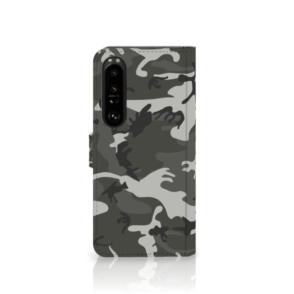 Sony Xperia 1 IV Telefoon Hoesje Army Light