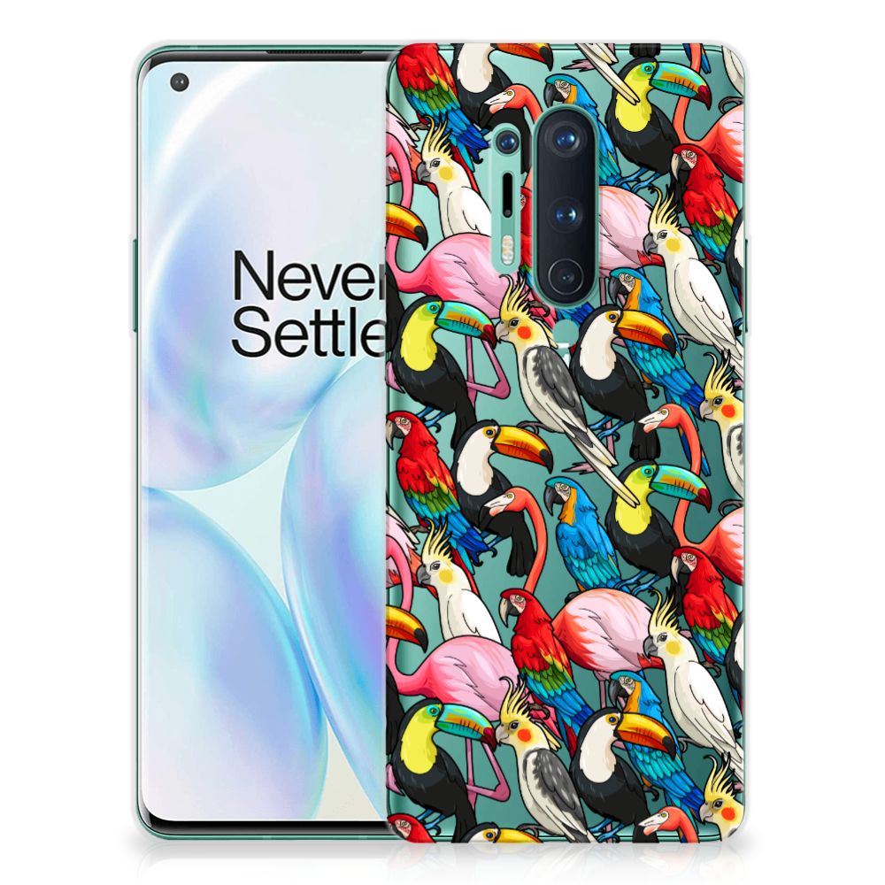 OnePlus 8 Pro TPU Hoesje Birds