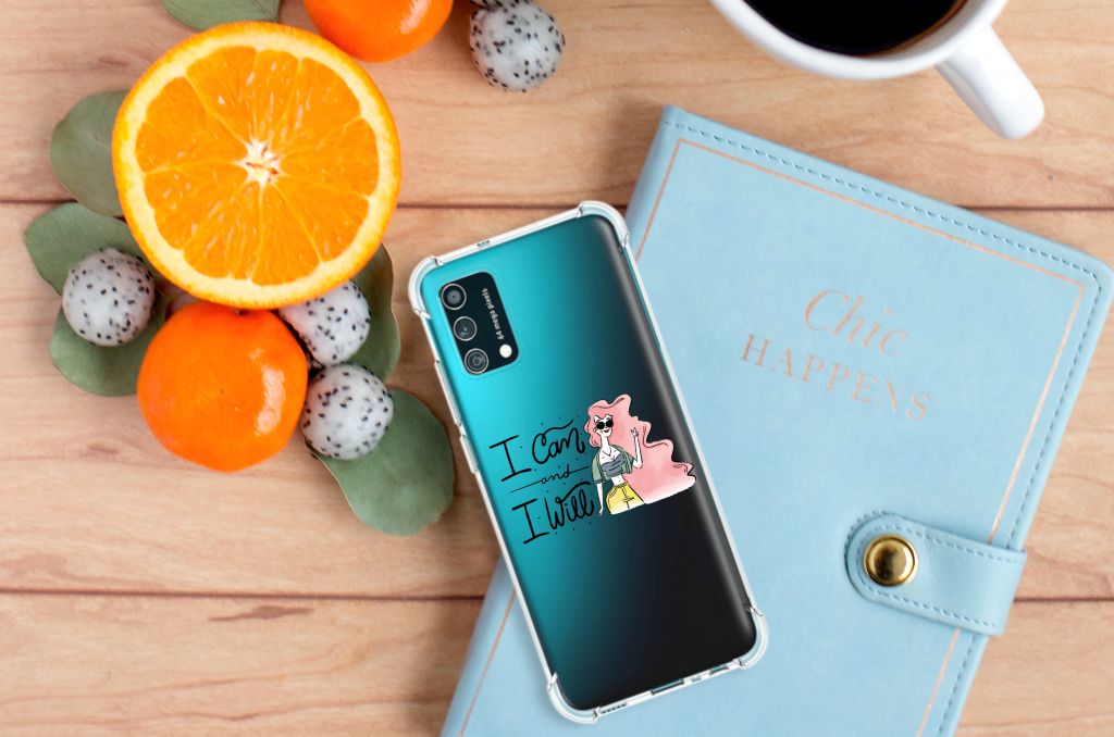 Samsung Galaxy M02s | A02s Stevig Bumper Hoesje i Can B2C Telecom