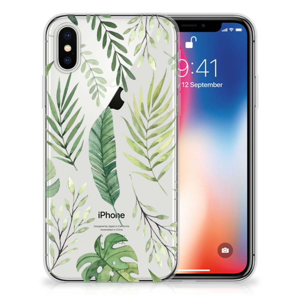 Apple iPhone X | Xs TPU Case Leaves