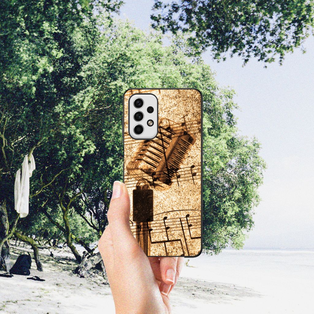 Samsung Galaxy A23 Silicone Back Case Bladmuziek B2C Telecom