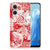 Silicone Back Case OPPO Reno8 Lite Angel Skull Rood B2C Telecom