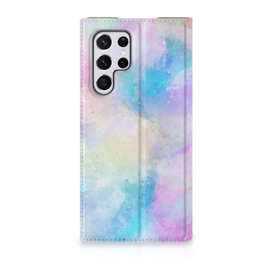 Bookcase Samsung Galaxy S22 Ultra Watercolor Light - B2C Telecom