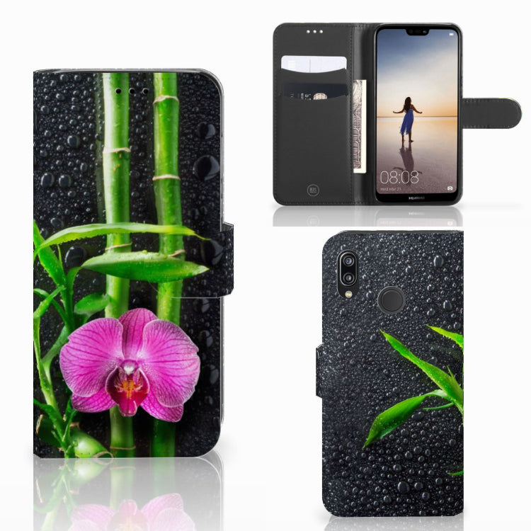 Huawei P20 Lite Hoesje Orchidee