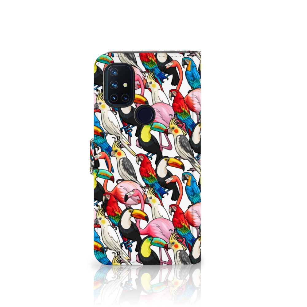 OnePlus Nord N10 Telefoonhoesje met Pasjes Birds