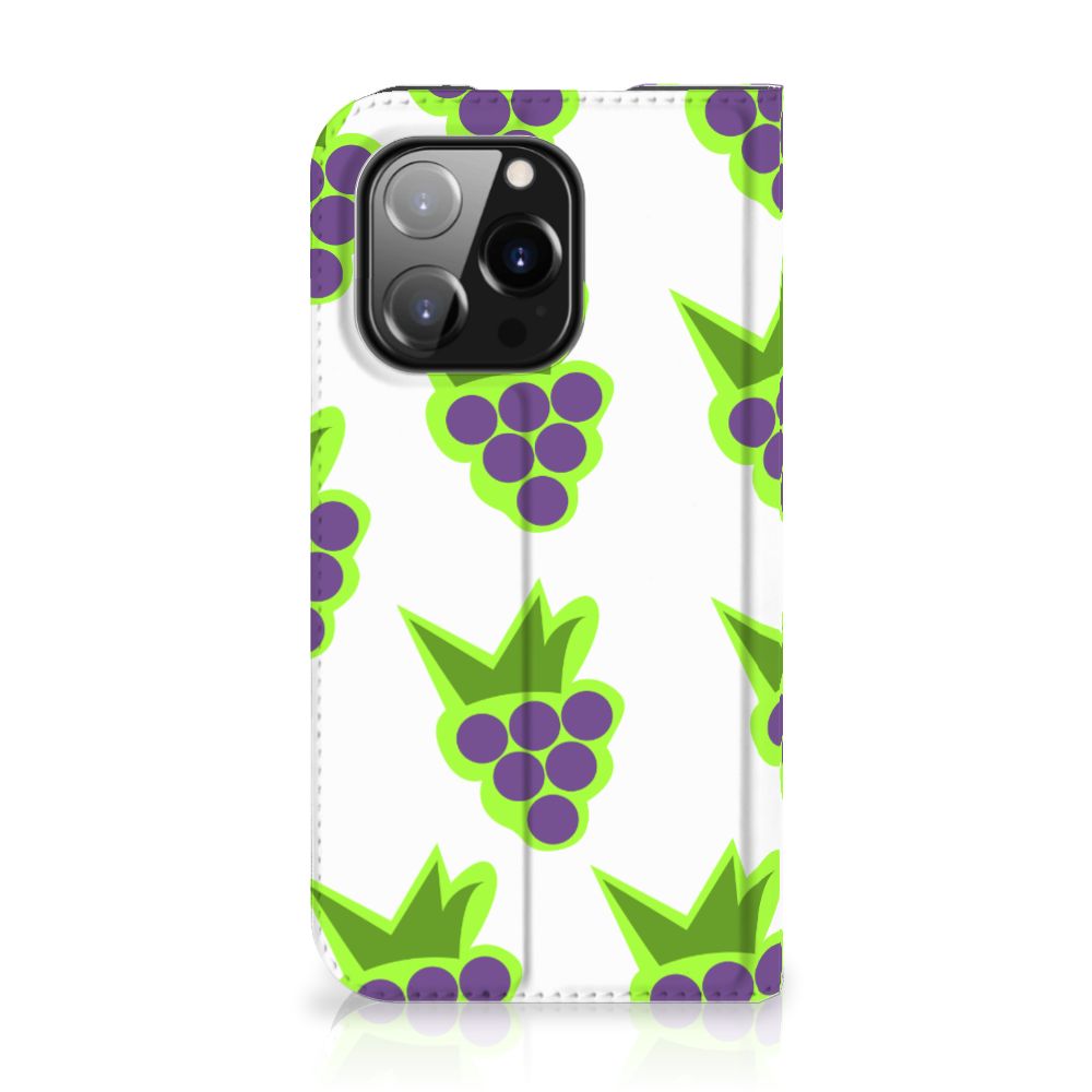 iPhone 14 Pro Flip Style Cover Druiven - B2C Telecom